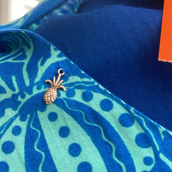 🔥NWT🔥- GORGEOUS pineapples ladies summer dress or coverup size small - Picture 10 of 13